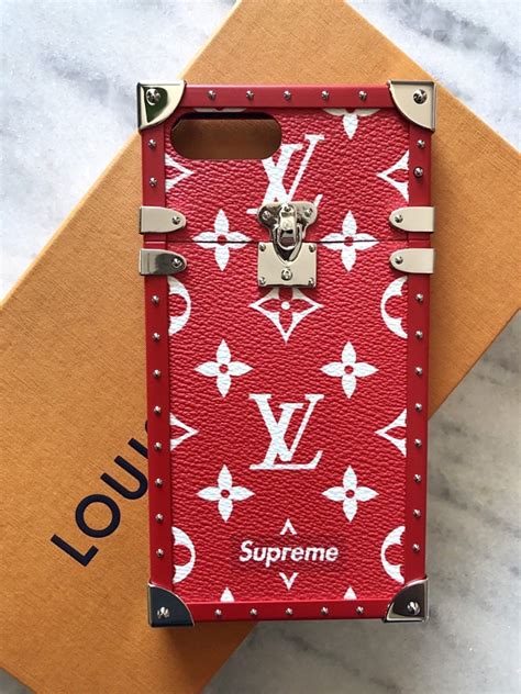 louis vuitton supreme trunk phone case replica|Louis Vuitton monogram trunk.